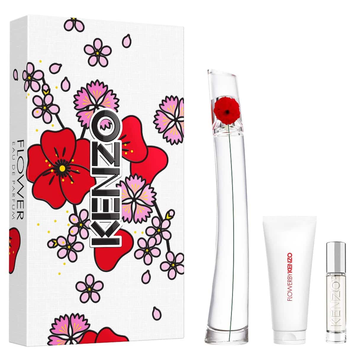 Kenzo - Coffret Flower by Kenzo - Eau de Parfum 100 ml + 2 produits