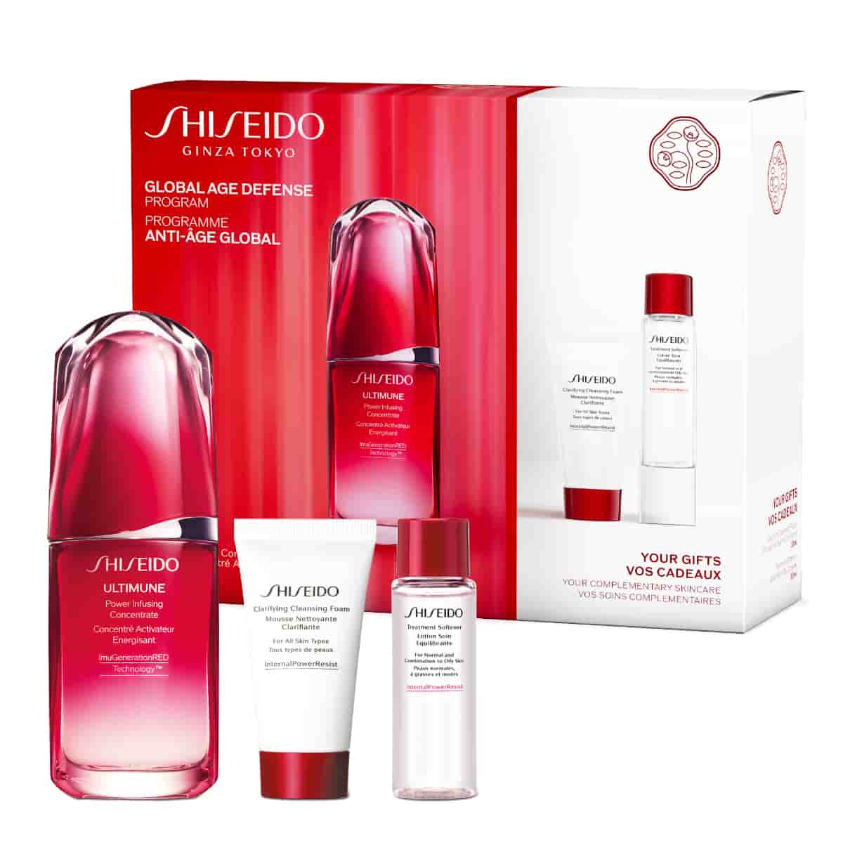 Shiseido - Coffret Programme Anti-âge Global