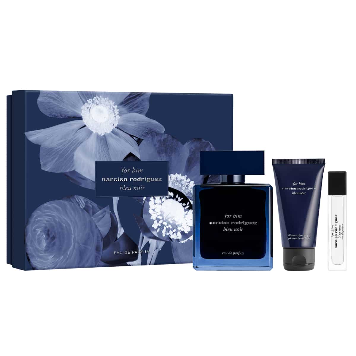 Narciso Rodriguez - Coffret for him - EDP 100ml + Gel douche 50ml + vapo sac 10ml