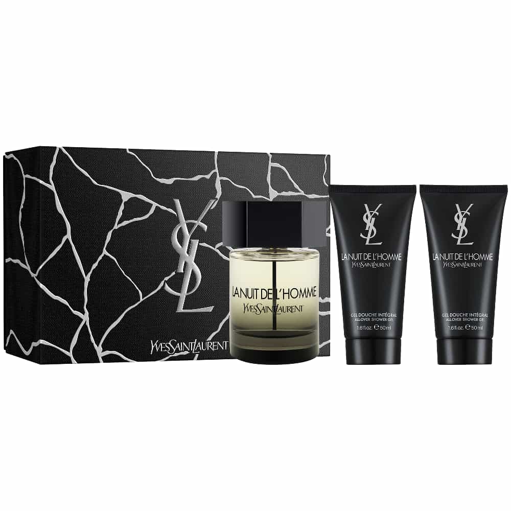 Yves Saint Laurent - Coffret La Nuit de L'Homme - Eau de Toilette 100 ml + 2 produits