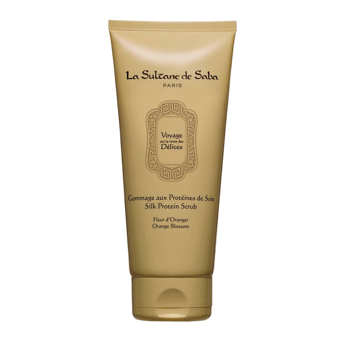 La Sultane de Saba - GOMMAGE AUX PROTEINES DE SOIE VOYAGE SUR LA ROUTE DES DELICES 200 ML