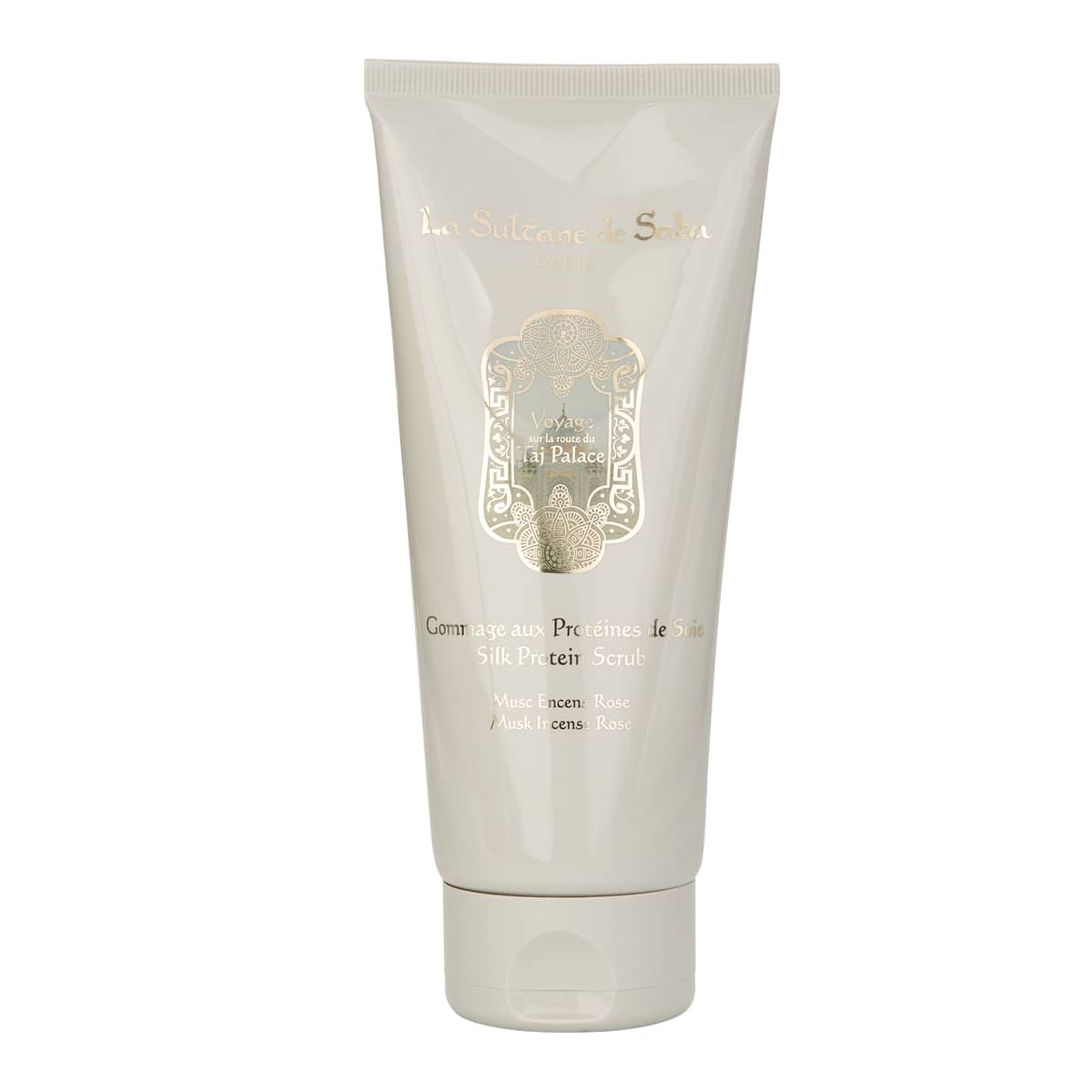 La Sultane de Saba - GOMMAGE AUX PROTEINES DE SOIE VOYAGE SUR LA ROUTE DU TAJ PALACE 200 ML