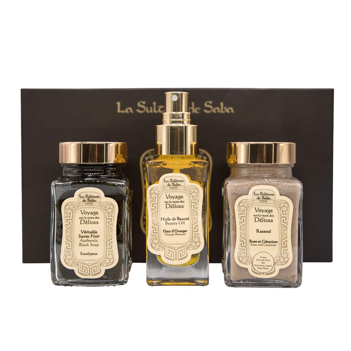 La Sultane de Saba - COFFRET VOYAGE SUR LA ROUTE DES DELICES - HAMMAM